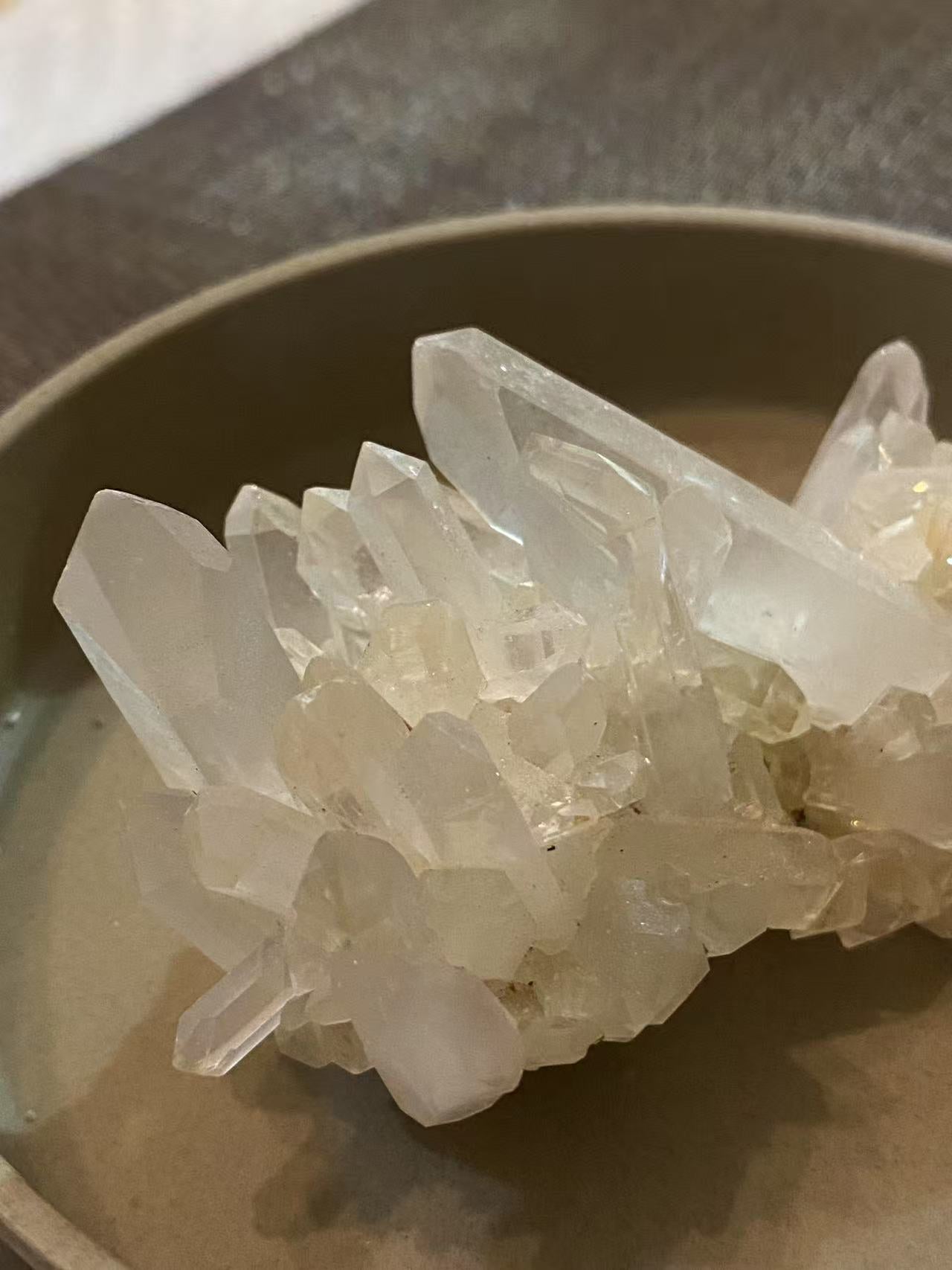 白水晶簇原礦|能量空間之光